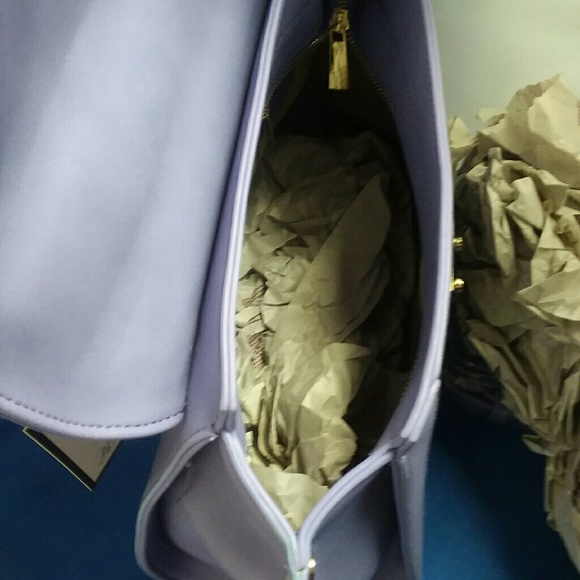 Snakeskin purse lavender purple turquoise blue - Picture 5 of 8